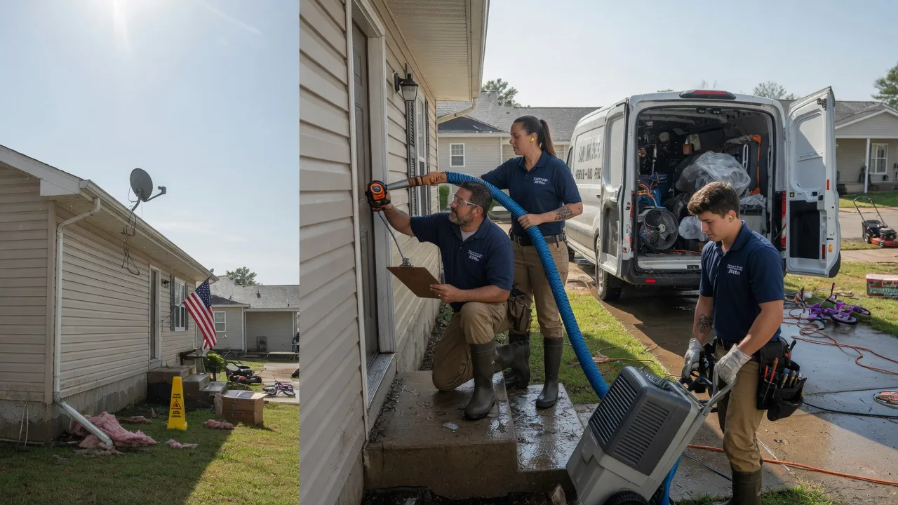 Ceiling Water Damage Restoration in Church Creek, MD near me
